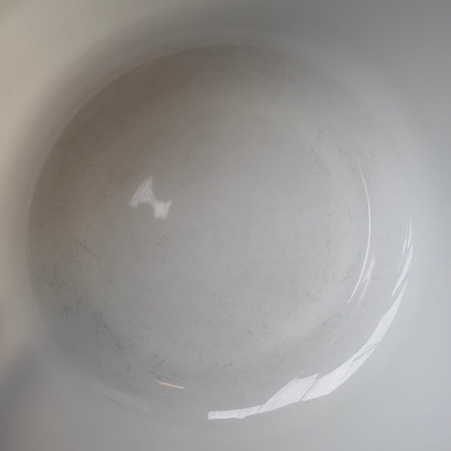 【1950s USA vintage】PYREX × HAMILTON BEACH Milk Glass Bowl