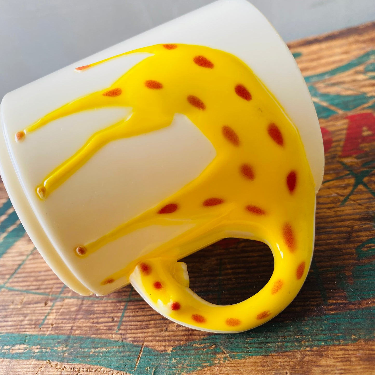 【1970s vintage】animal mug