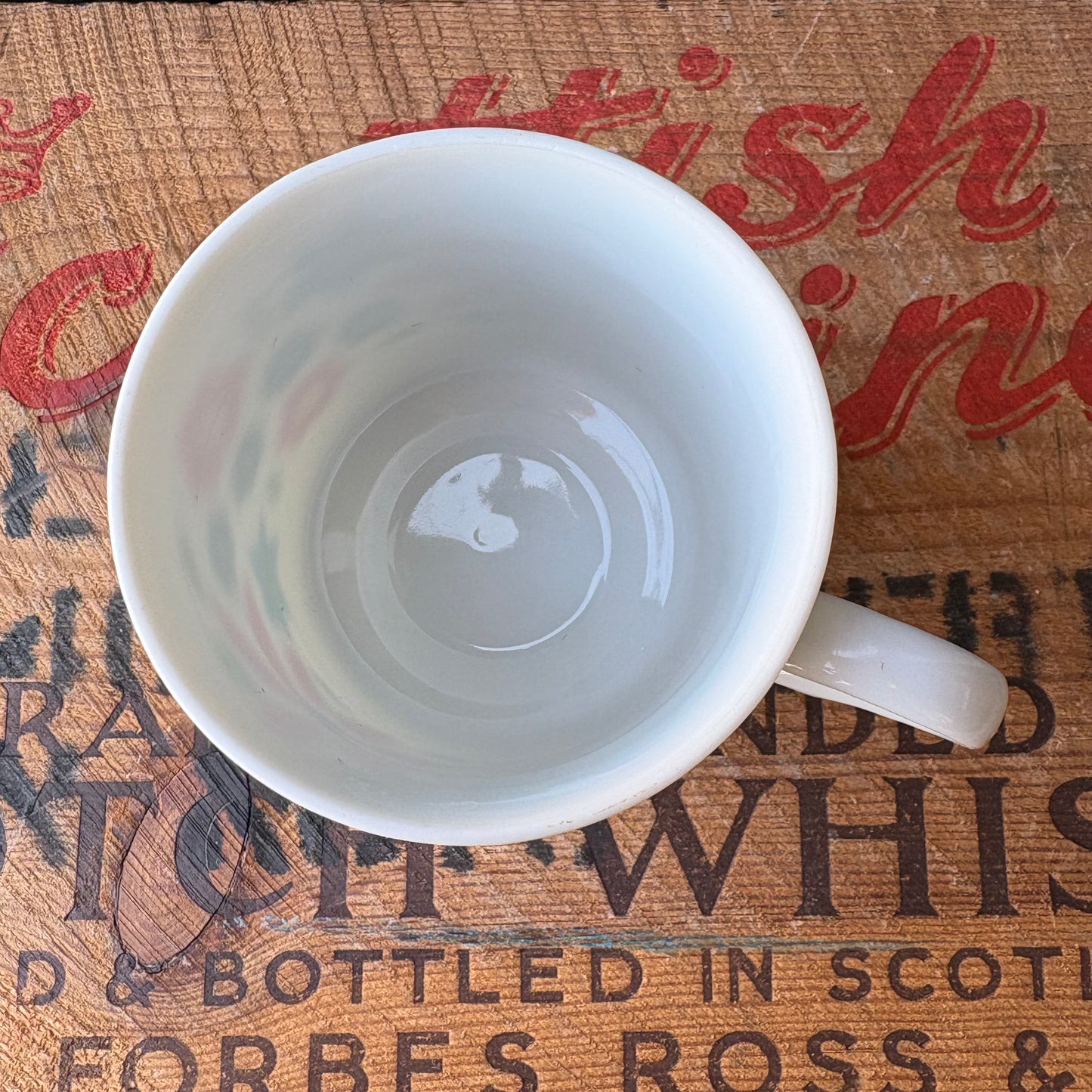 【1970s JAPAN vintage】Retro Flower Footed Mug