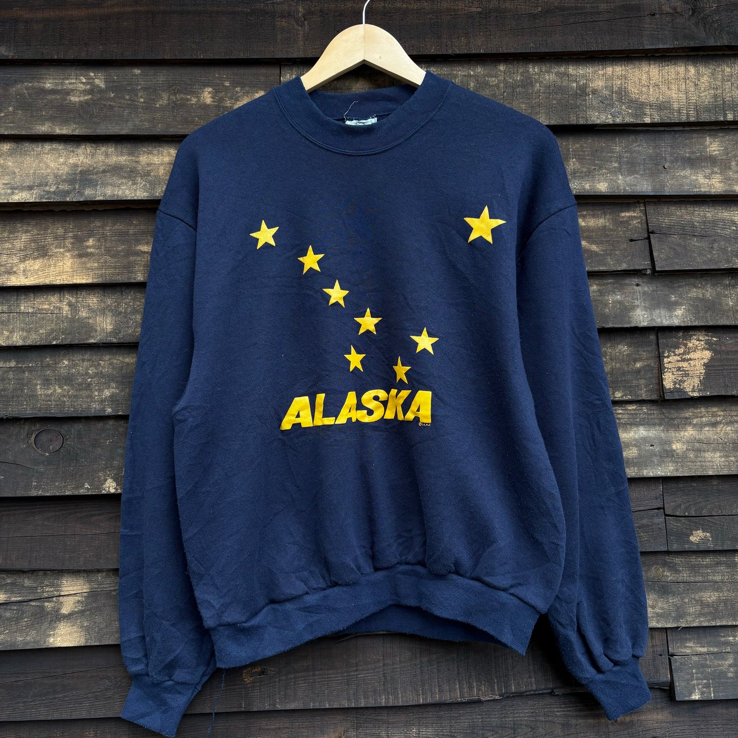 【USA vintage】sweat ALASKA