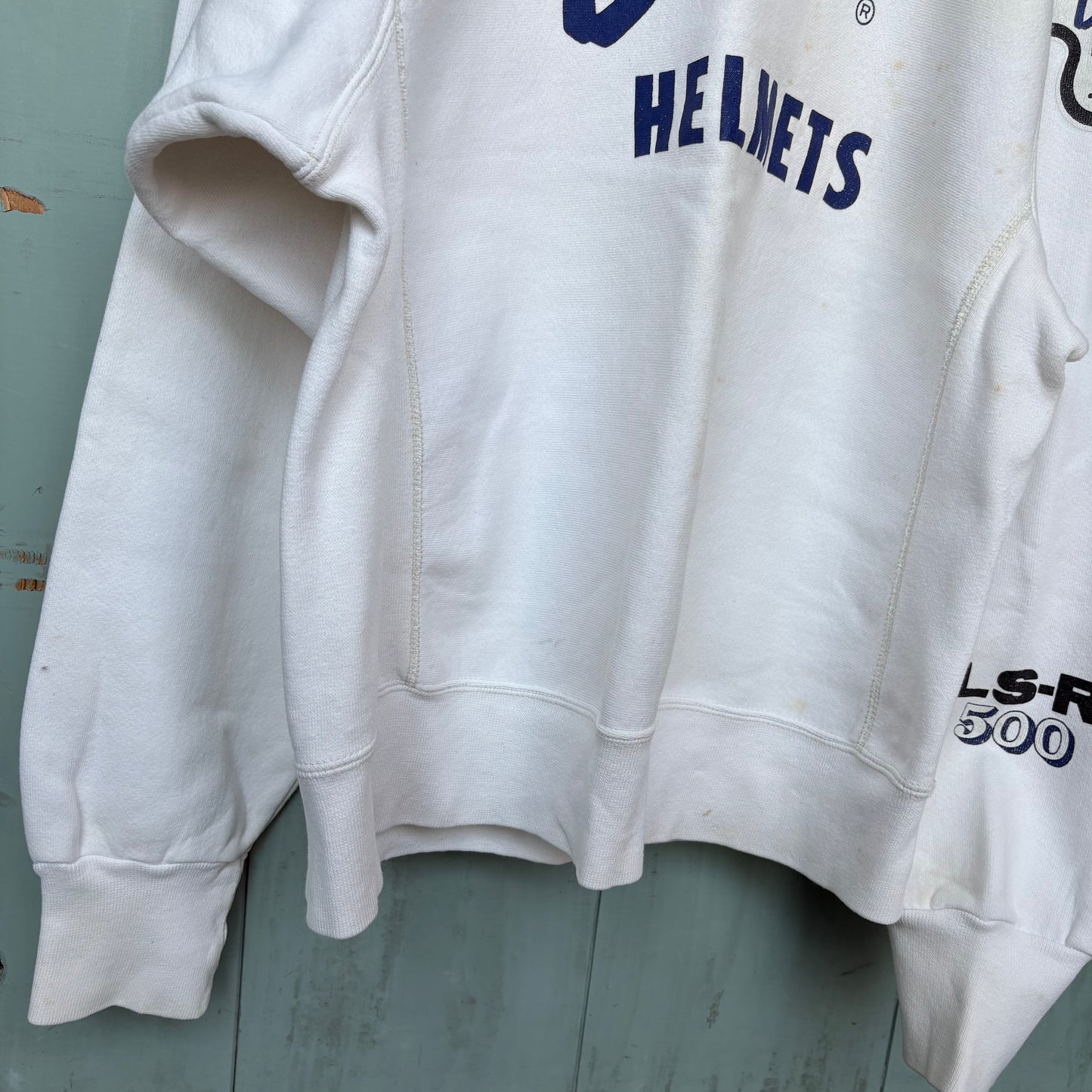 【1990s USA vintage】BUCO HELMETS L.S-R 500 Sweatshirt