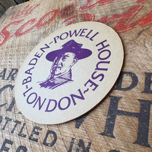 【vintage】Baden-Powell House London Boy Scouts Coaster