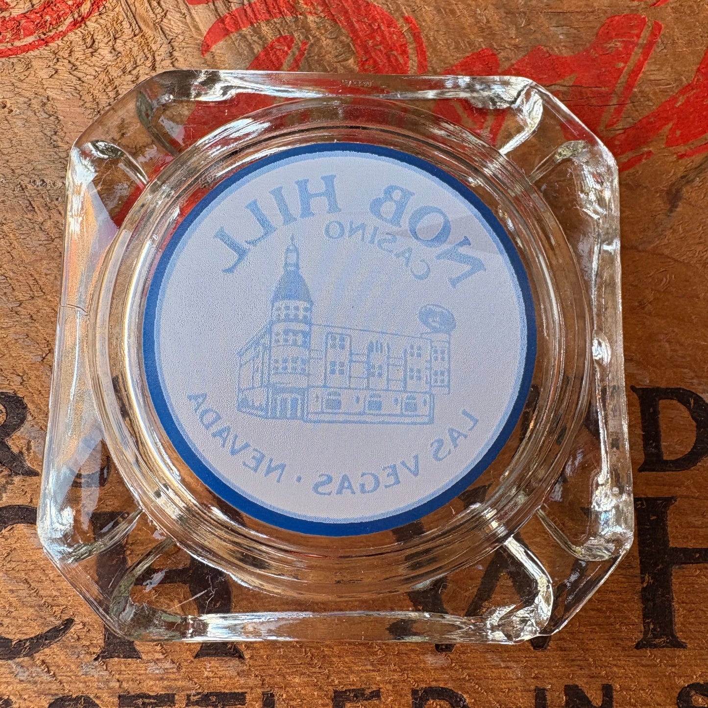 【USA vintage】advertising ashtray NOB HILLCASINO