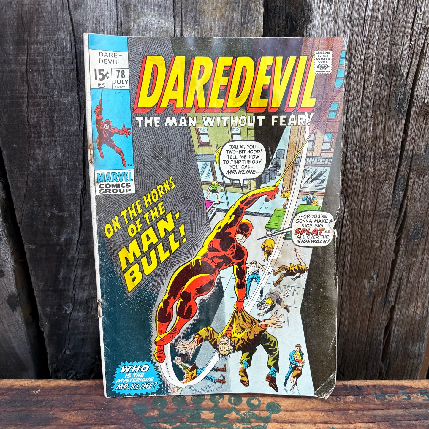 【1971 USA vintage】American comic DAREDEVIL