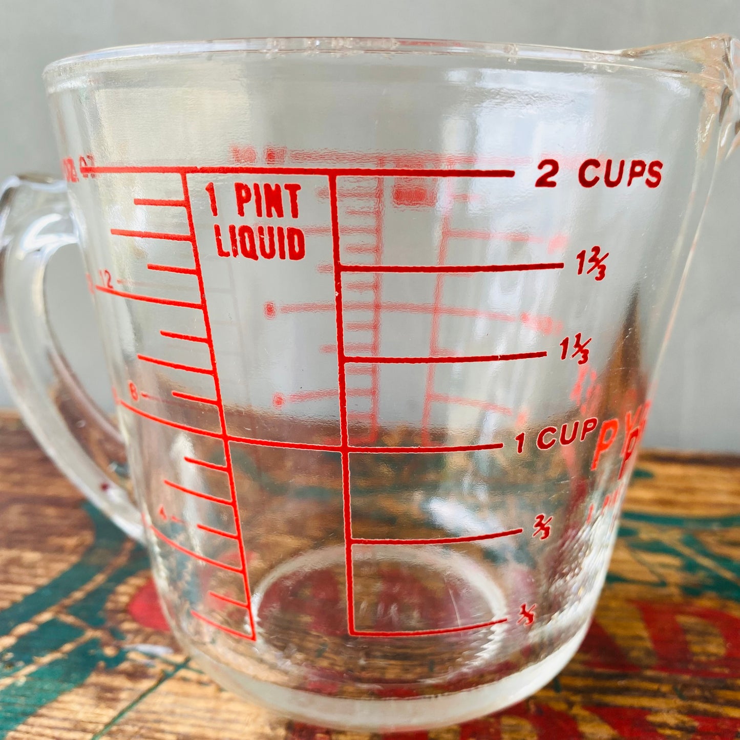 【1926-1948 USA vintage】OLD PYREX measuring cup