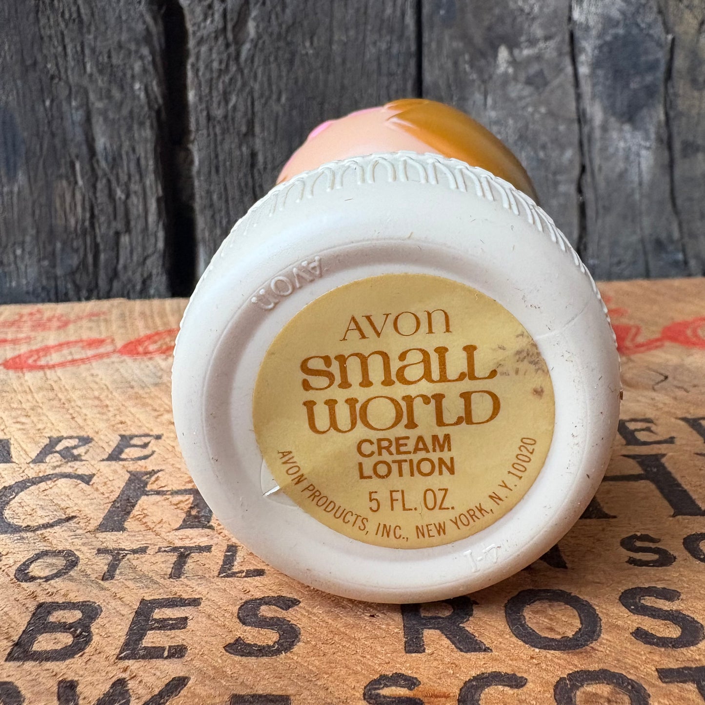【1970s USA vintage】AVON Small World bottle