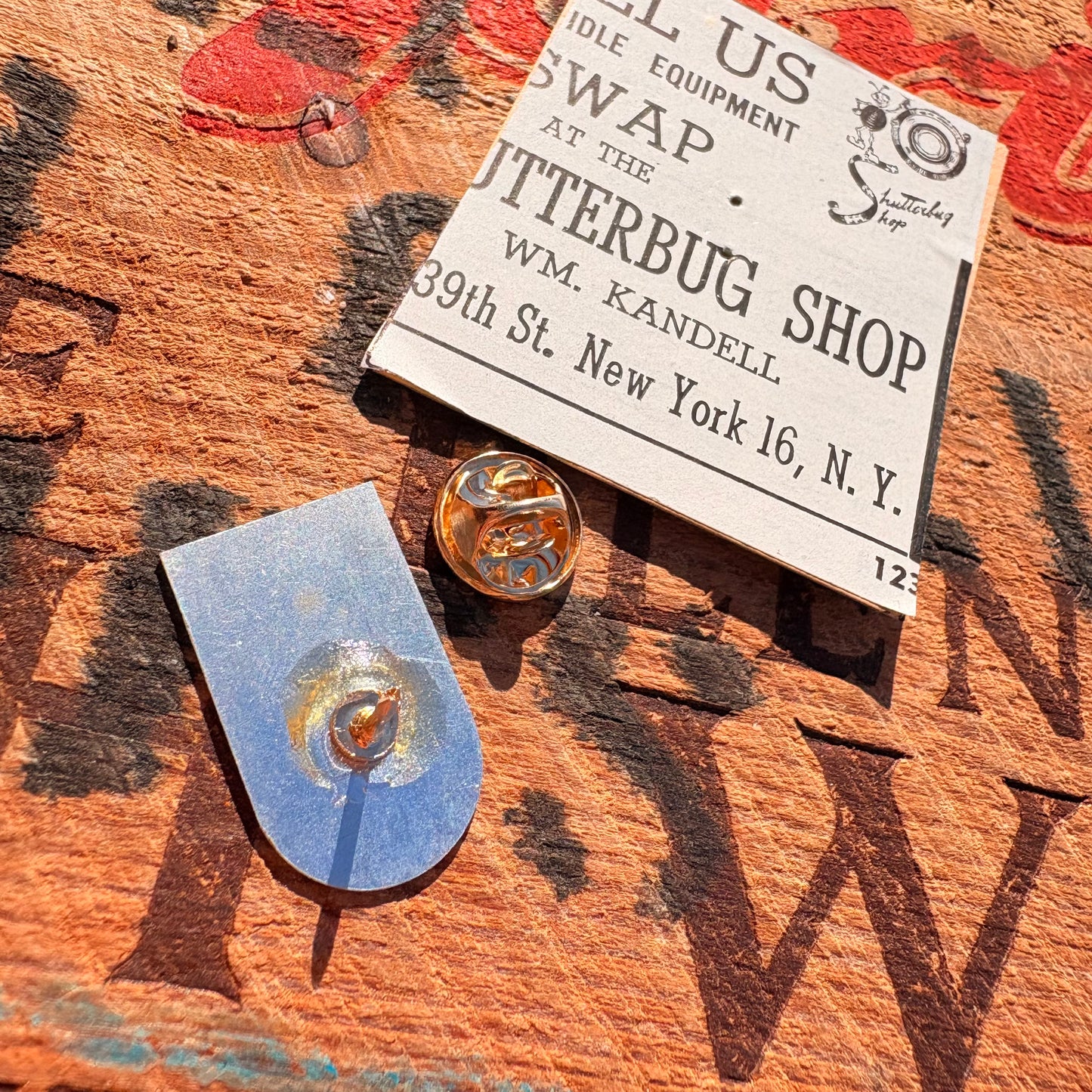 【-1950s Euro vintage】Advertising Hat Pin Pins 2