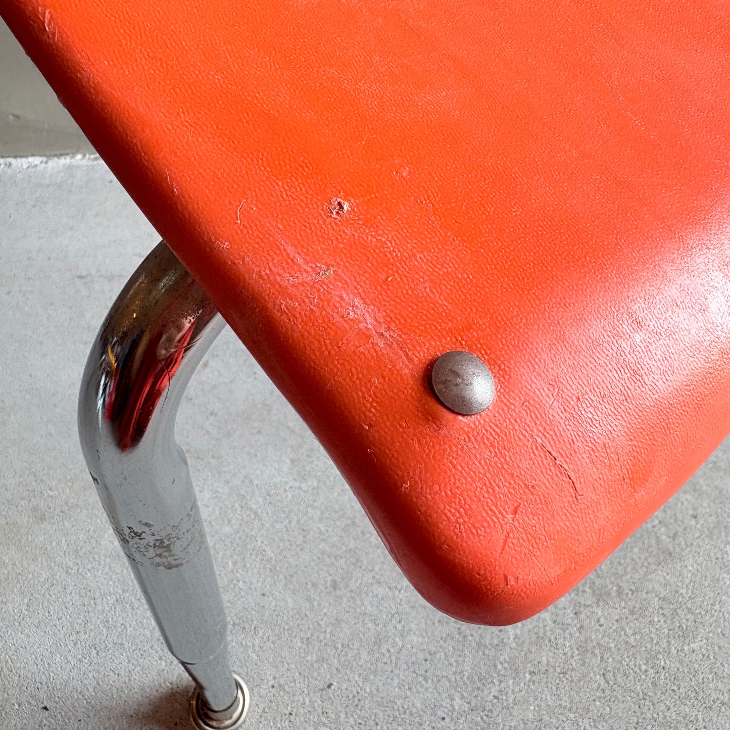 【USA vintage】VIRCO School Chair Orange