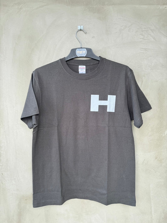 平和なTシャツ12 ヘイジーブラック ／Heiwa T-shirt 12 Hazy black