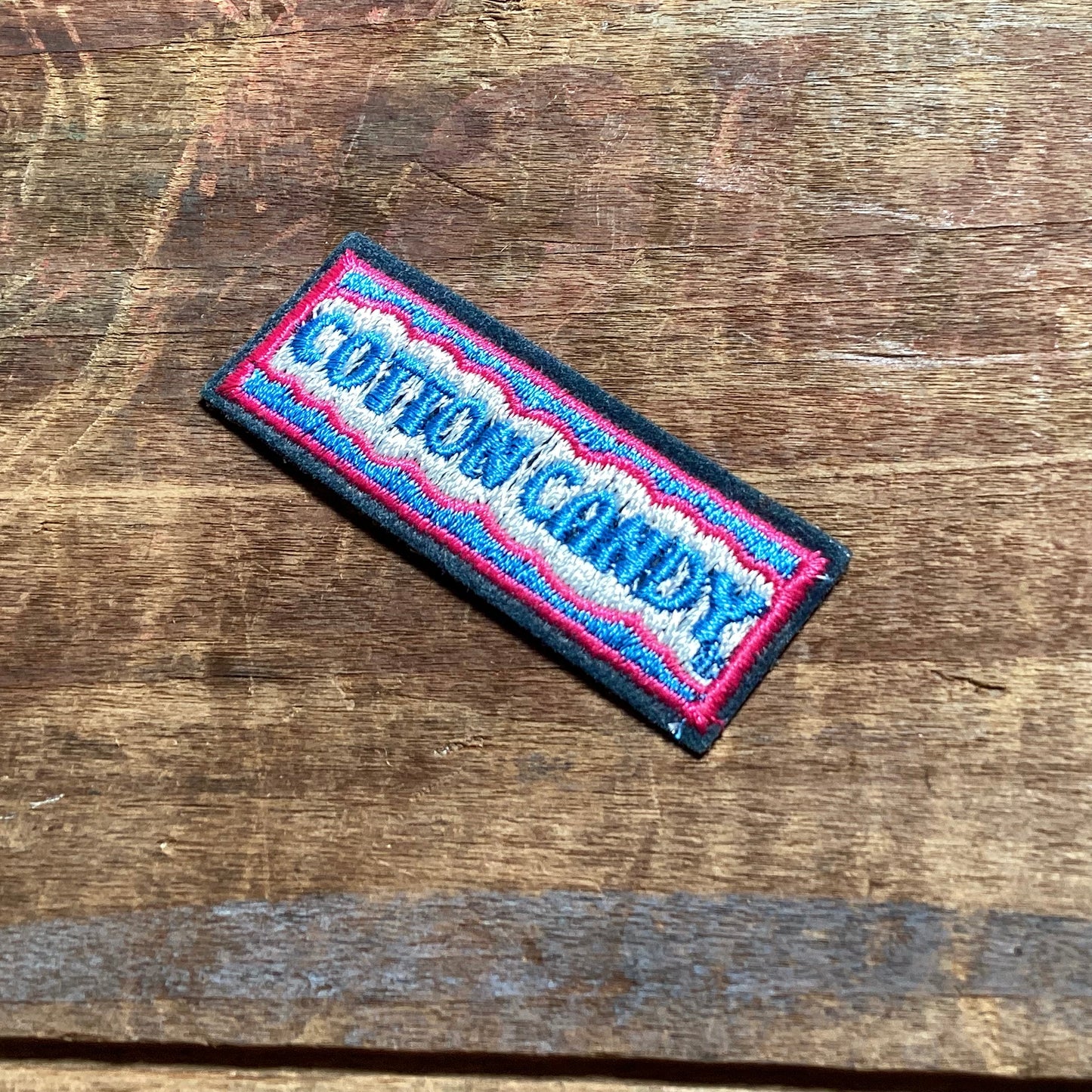 【USA vintage】ワッペン　COTTON CANDY コットンキャンディ