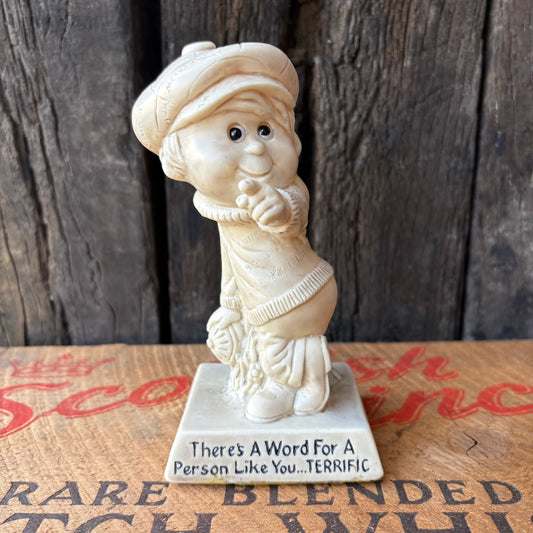 【1970 USA vintage】Message doll