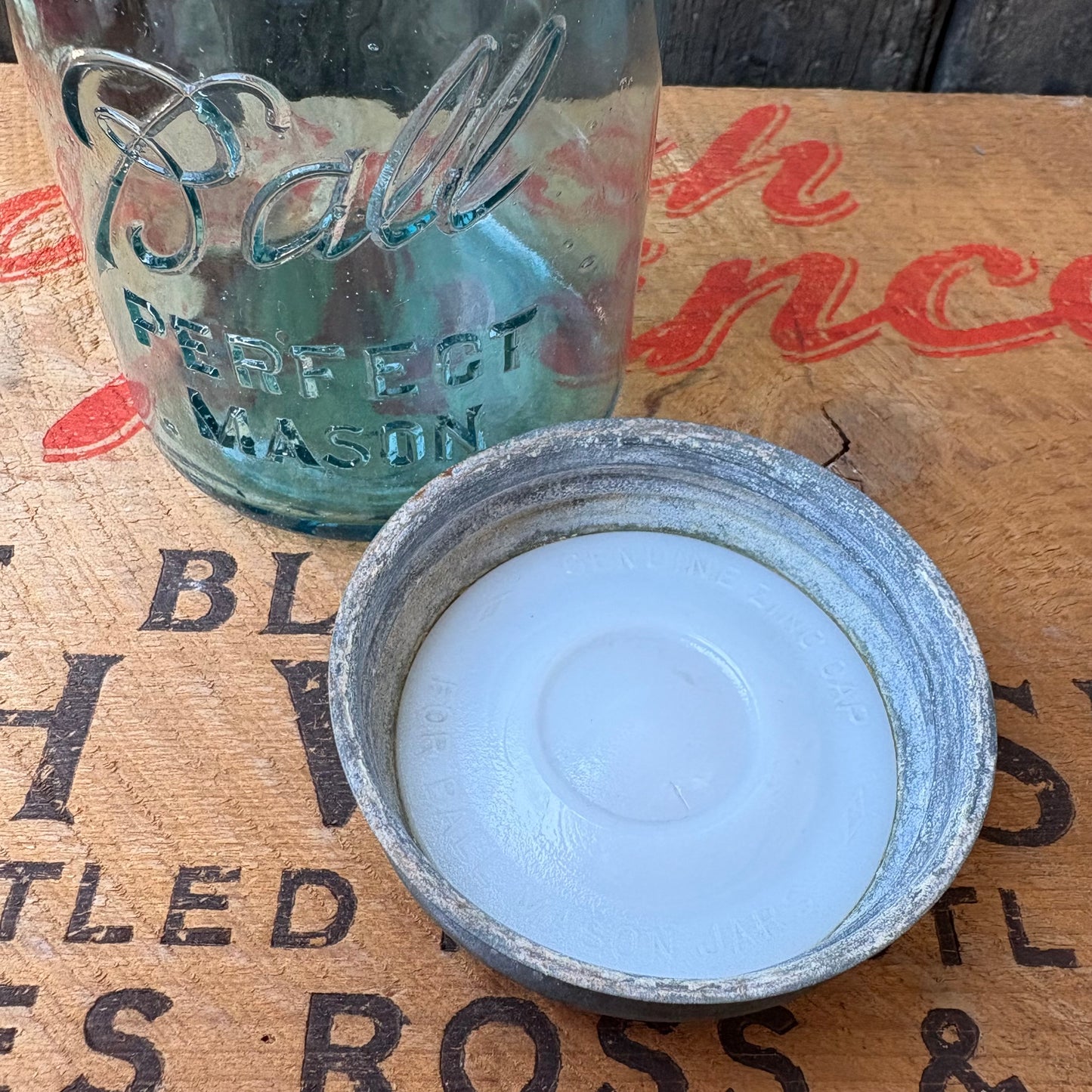 【1910s-1920s USA vintage】Ball PERFECT MASON JAR