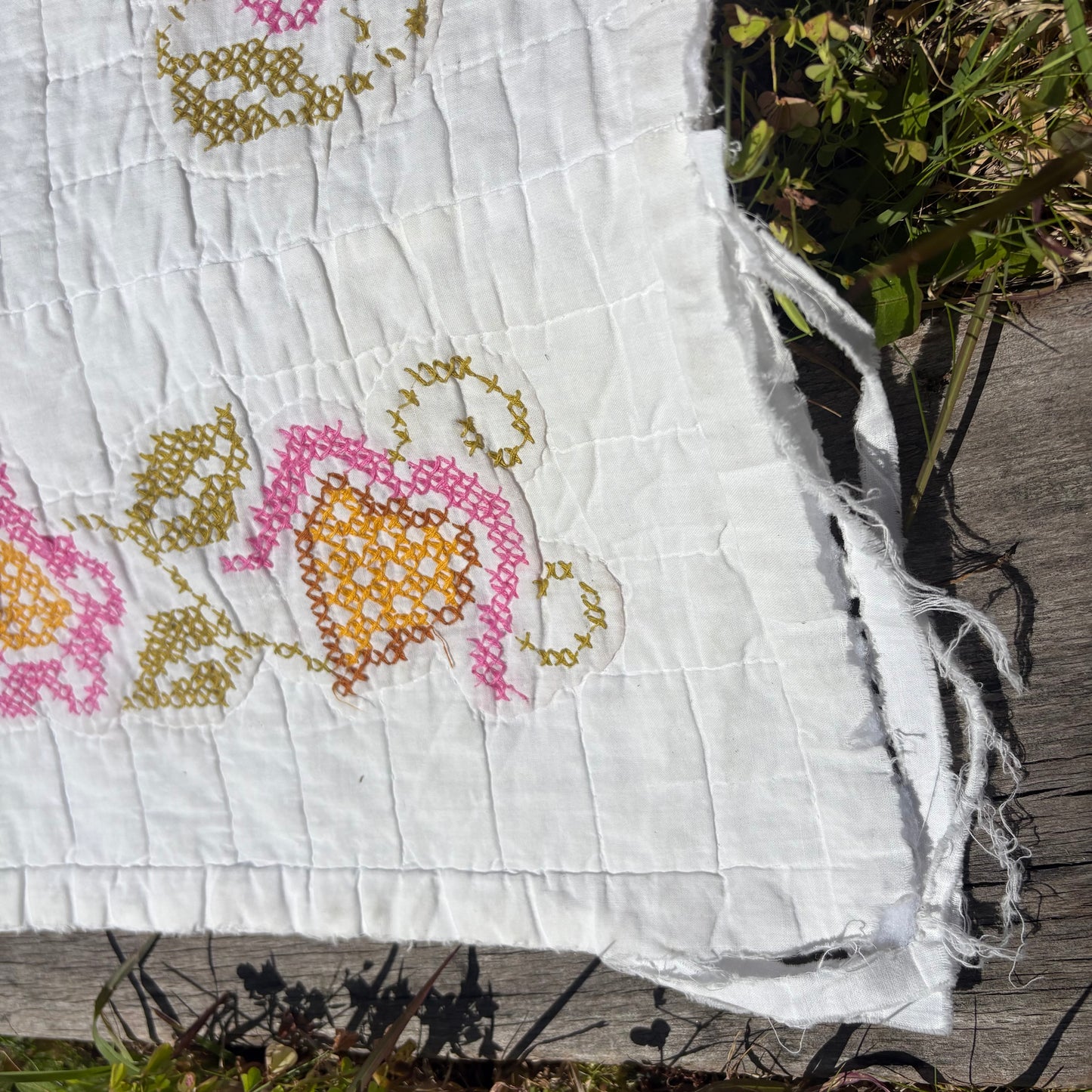【USA Vintage】Floral Quilt