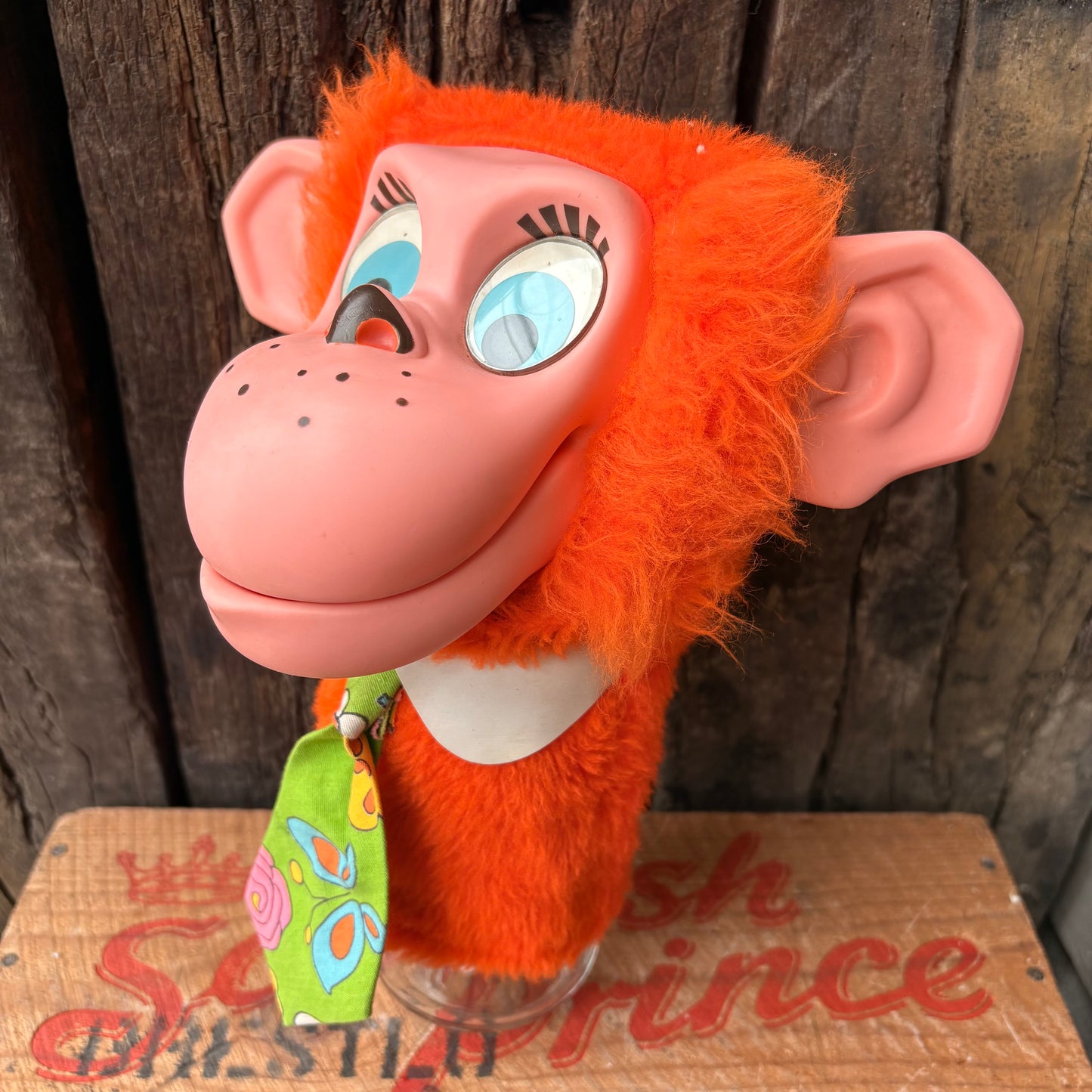 【1960s USA vintage】MAURICE MONKEY Talking Puppet