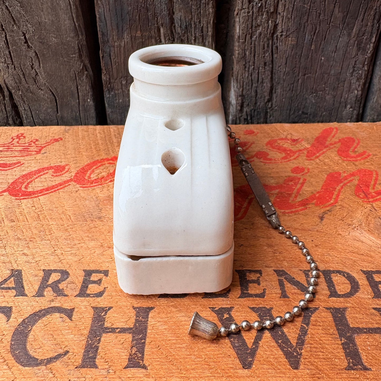 【1920s USA vintage】PP-Inc. wall/ceiling light Receptacle