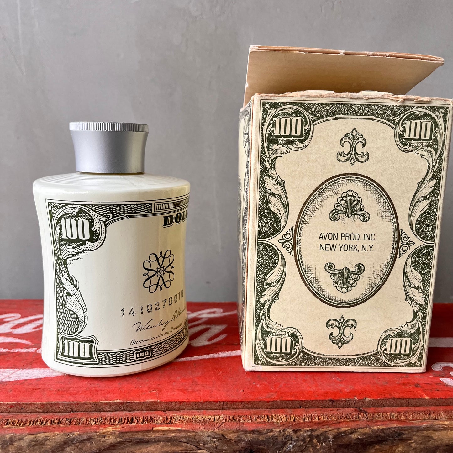 【USA vintage】Avon Dollars N Scent Money $100 Bill