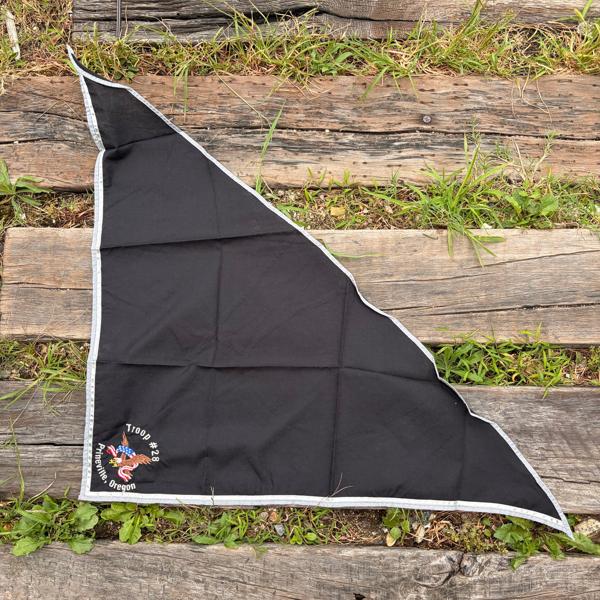 【USA vintage】Troop #28 Prineville, Oregon Boy Scout Neckerchief