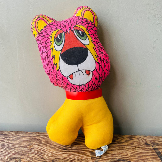 【1970s USA vintage】Lion toy ライオン ぬいぐるみ