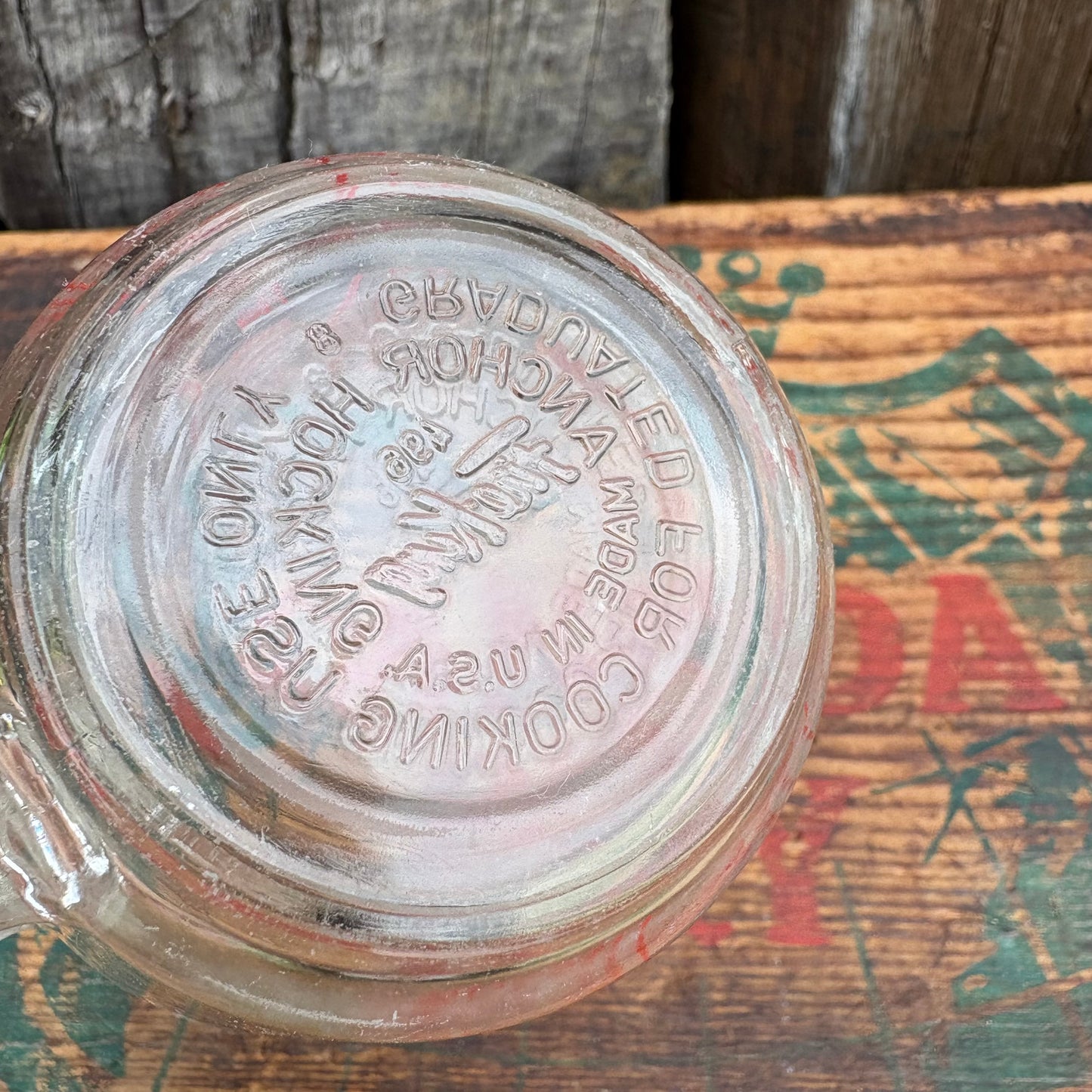【1960s-1970s USA vintage】Fire-King measuring cup