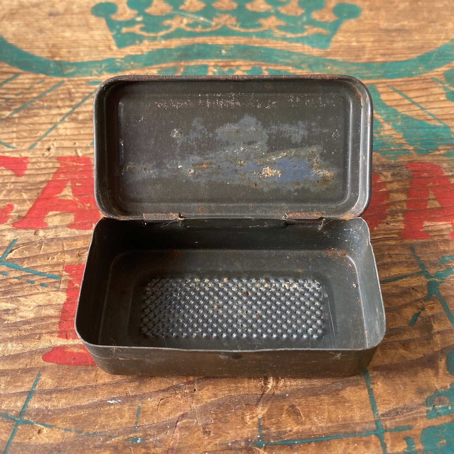 【1930s USA vintage】tin can 缶 第二次世界大戦 マッチ