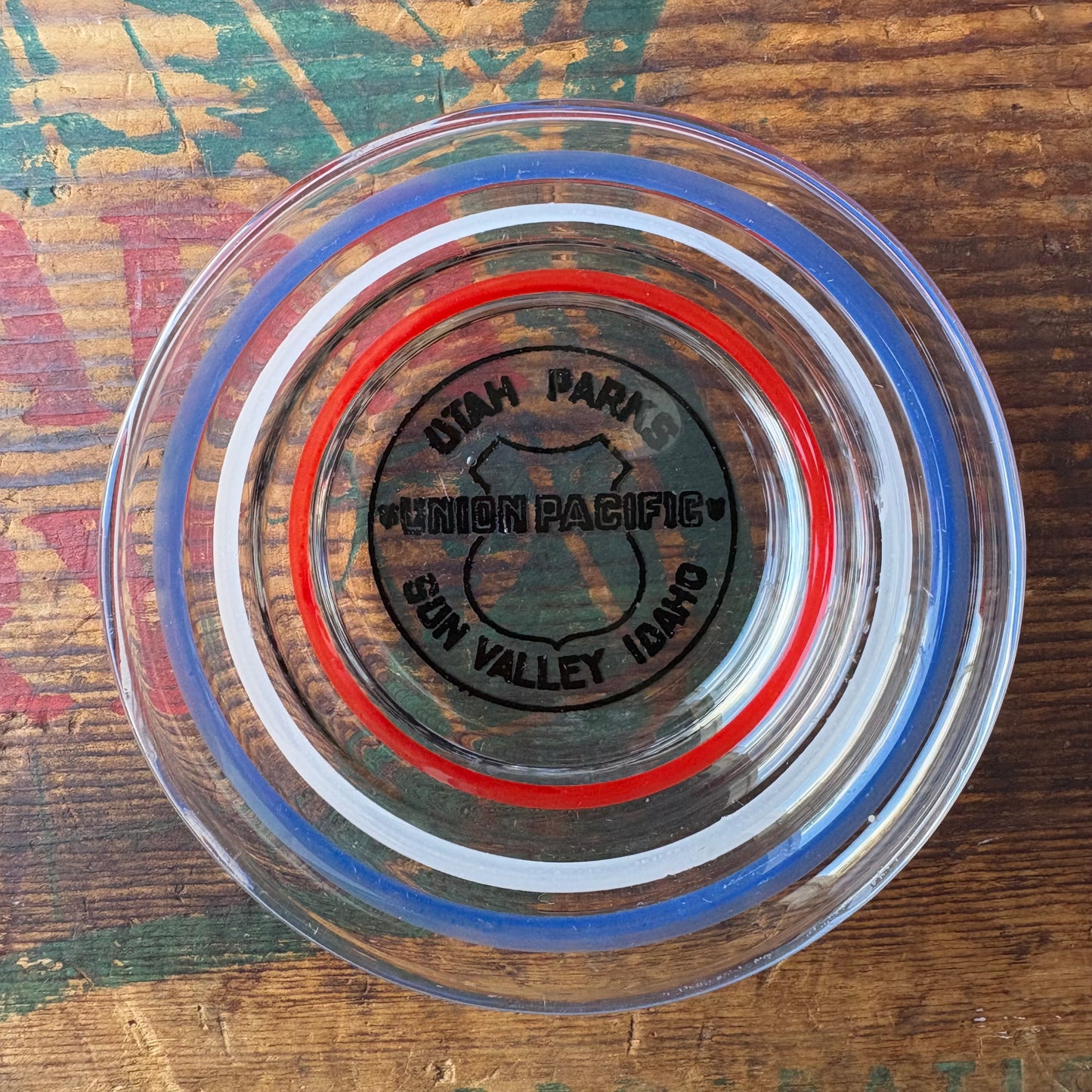 【1940s? USA vintage】UNION PACIFIC Ashtray