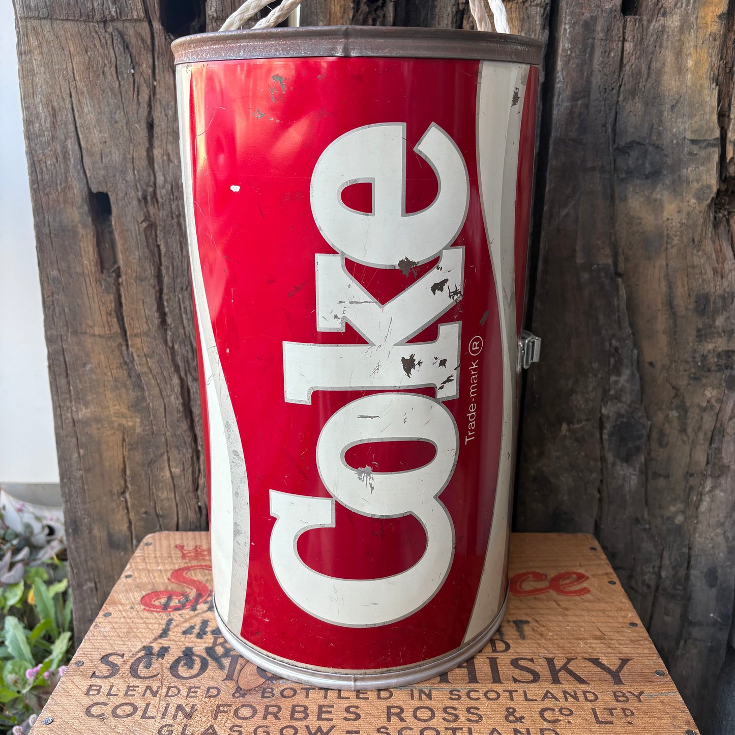 【1970s USA vintage】Coke Can cooler box