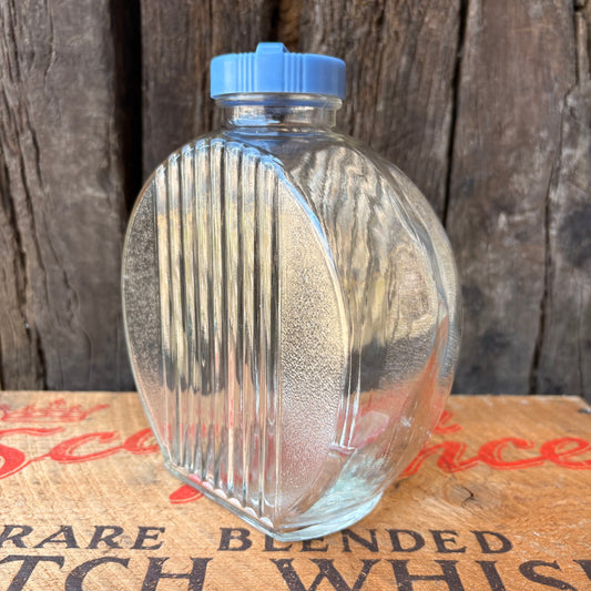 【USA vintage】Flat Glass Bottle