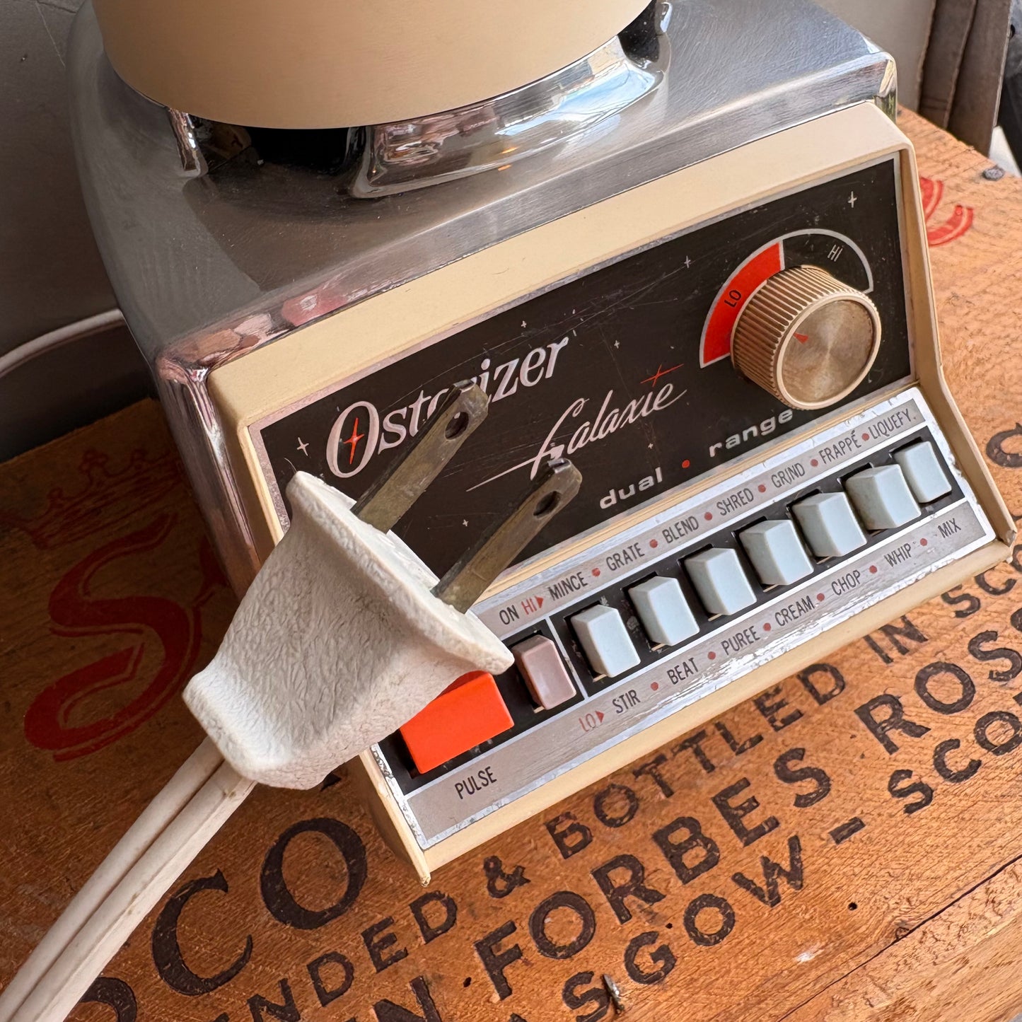【1970s USA vintage】Osterizer Galaxie Dual Range 14 Blender