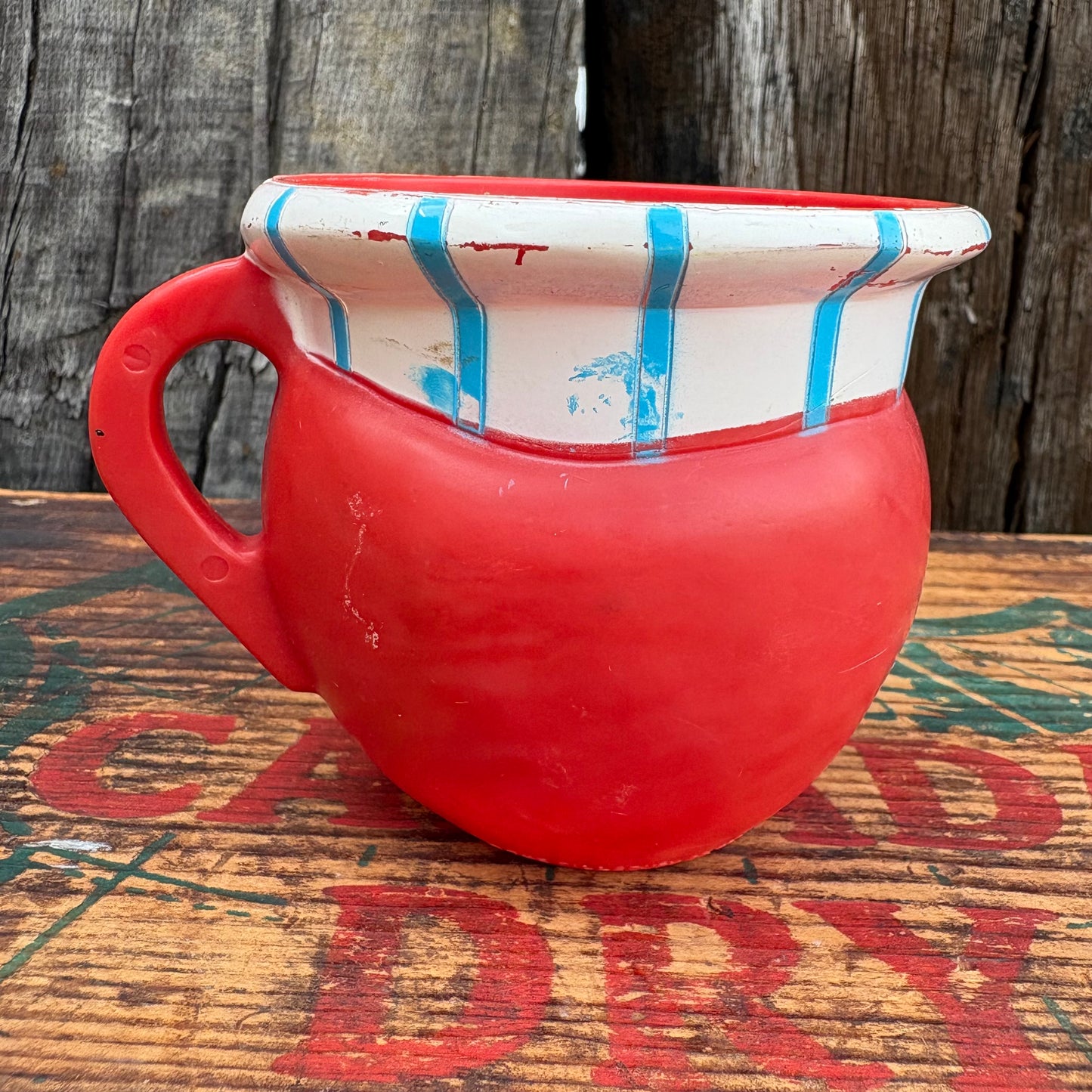 【1969 USA vintage】FunnyFace mug cup ChooChooCherry