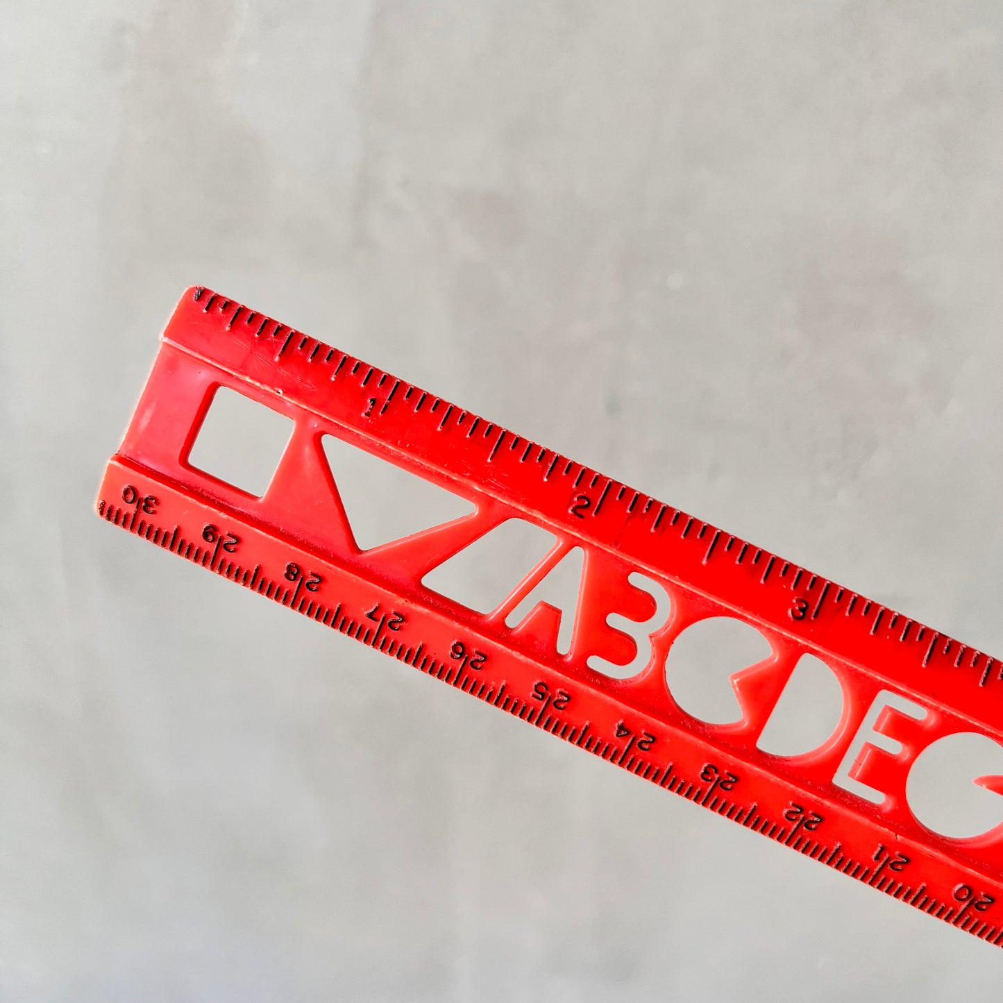 【USA vintage】Alphabet Ruler