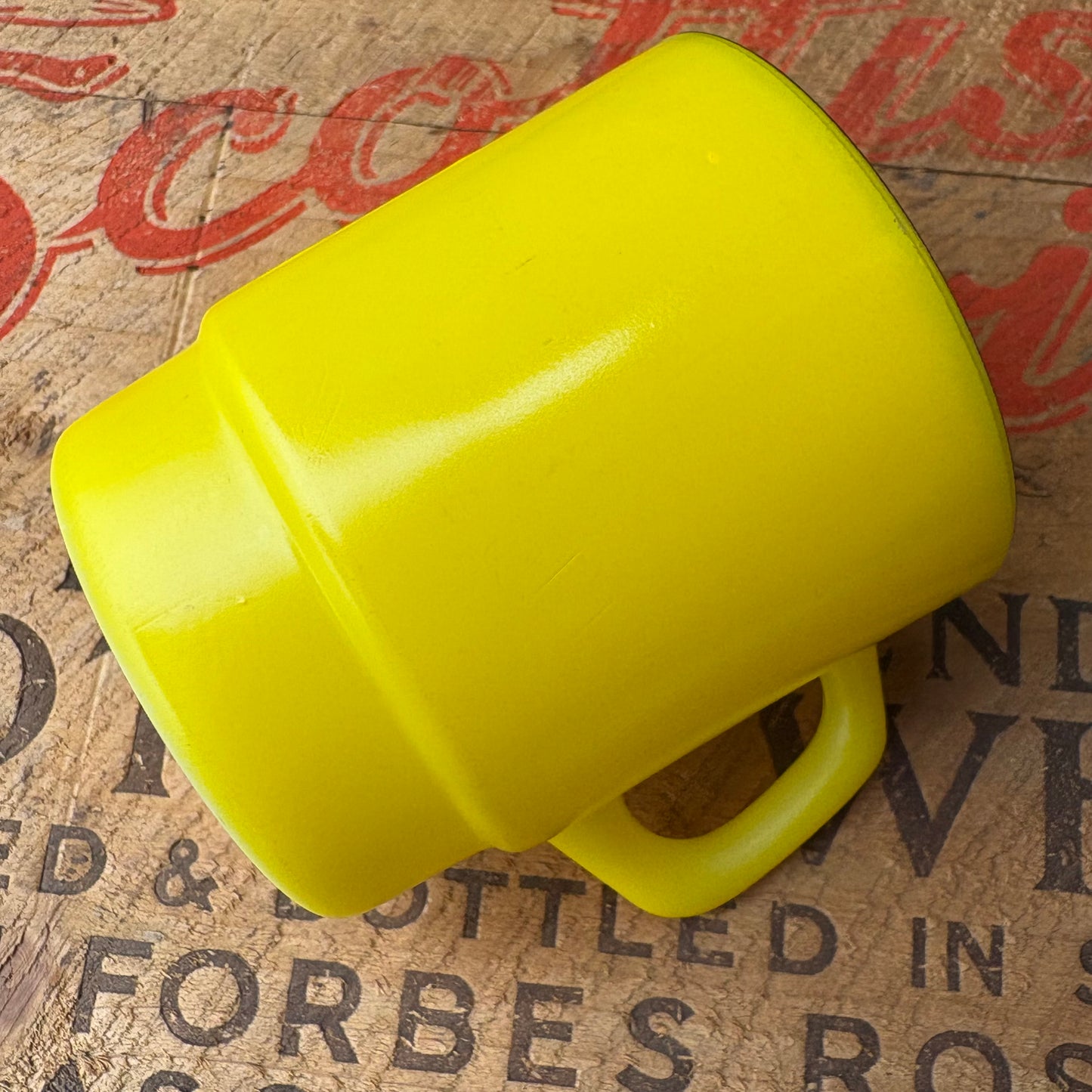 【1960s USA vintage】Fire-King Yellow