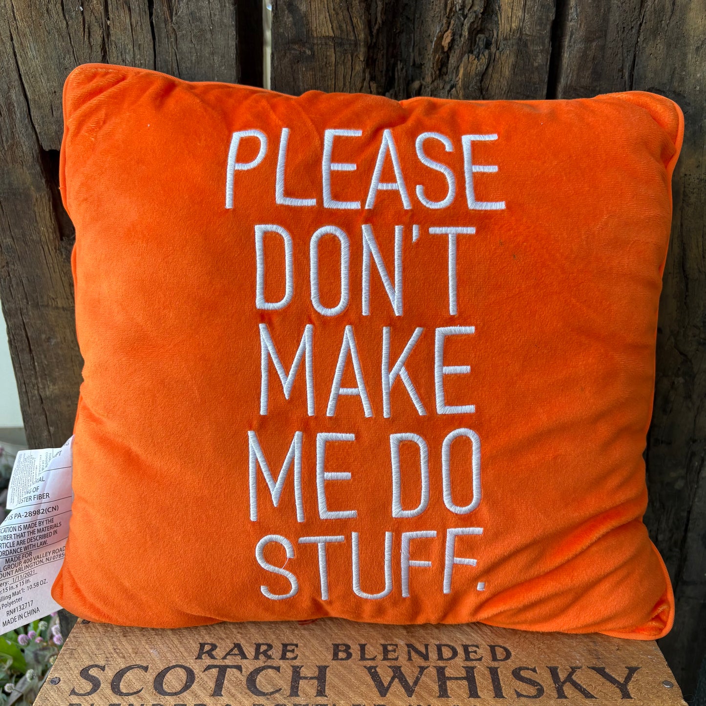 M&M’s Orange Character Cushion