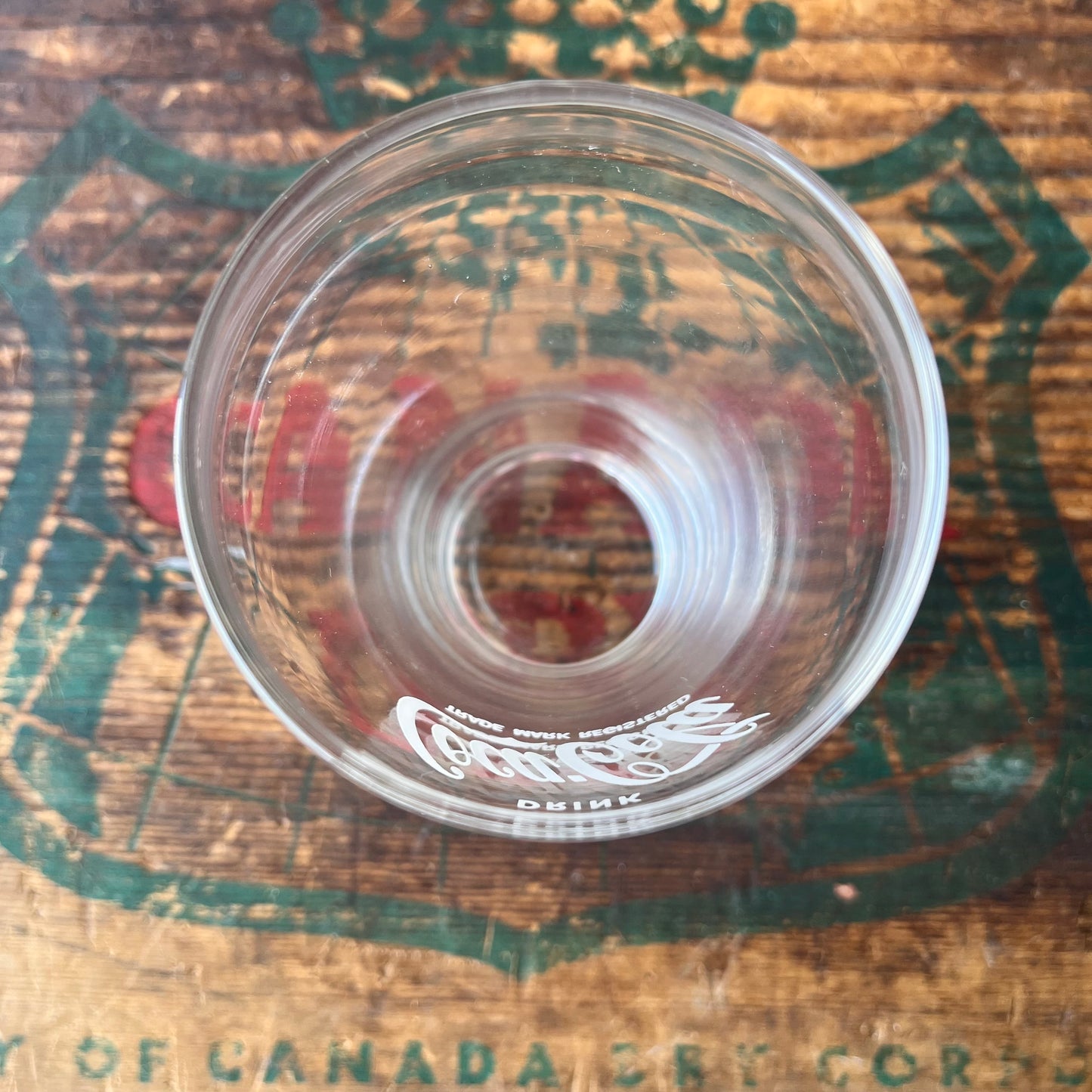 【USA vintage】Coca-Cola Glass