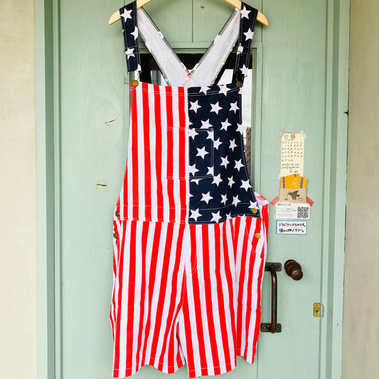 US FLAG OVERALLS