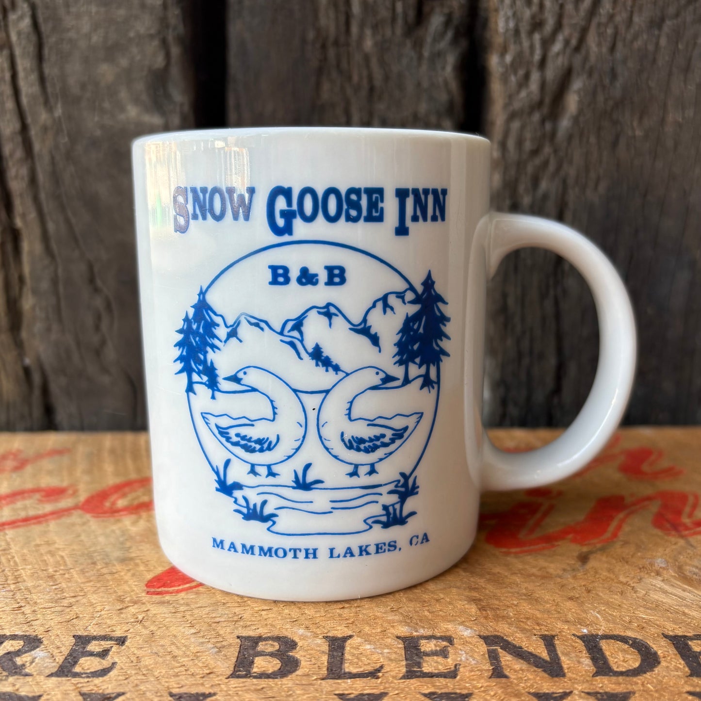 【USA vintage】Snow Goose Inn Souvenir Mugcup