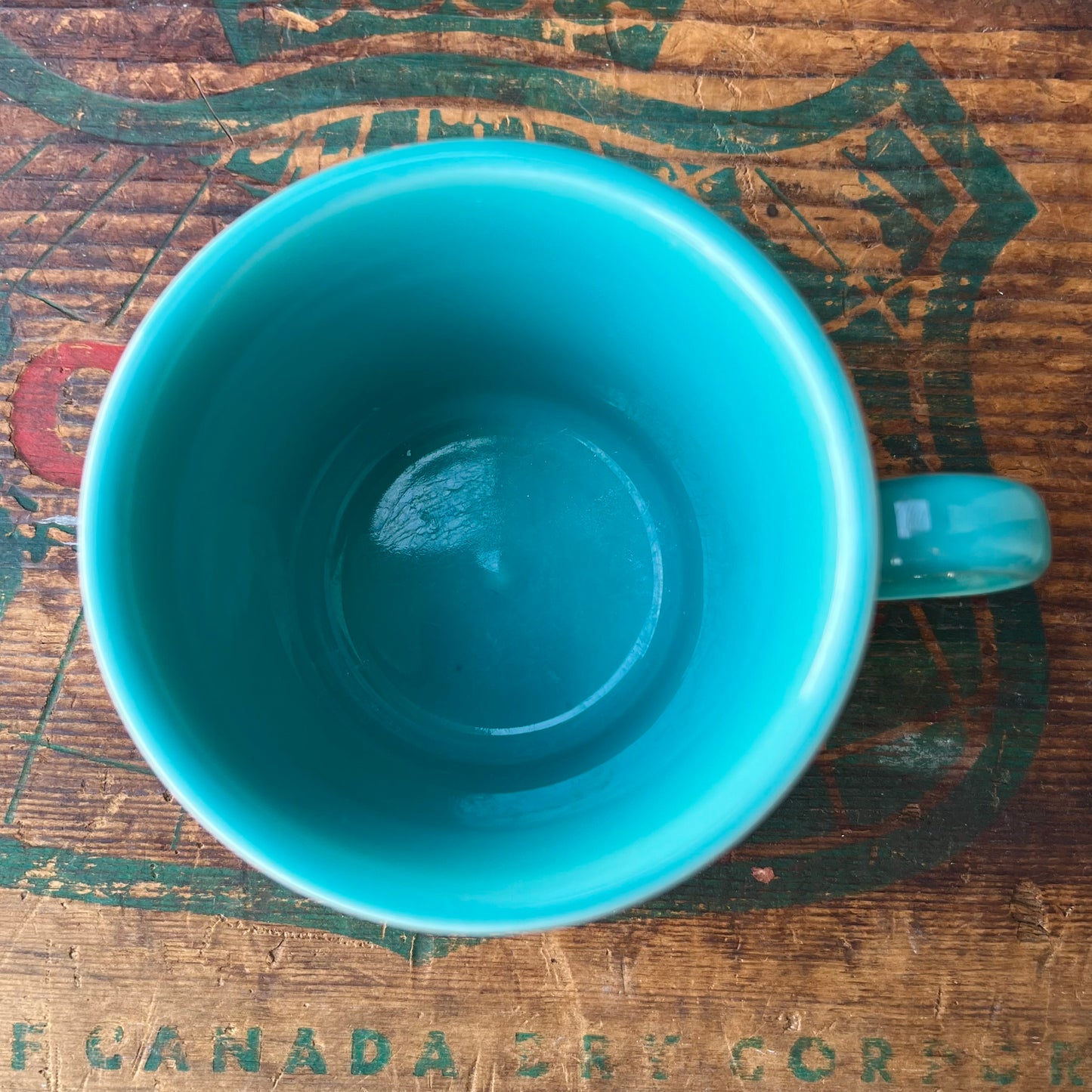 【USA vintage】Fiesta Mug Cup Blue