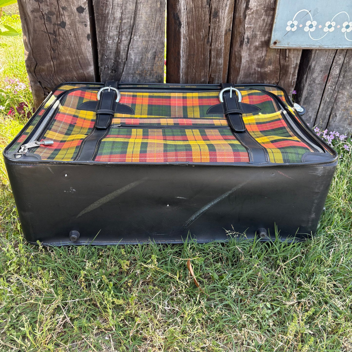 【USA vintage】Suitcase Travel Luggage Bag