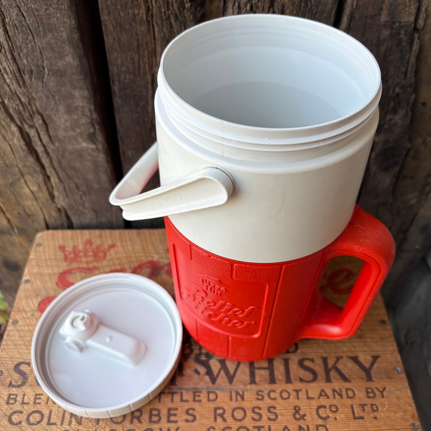 【1980s USA vintage】Coleman Water Jug Pizza Hut Pepsi