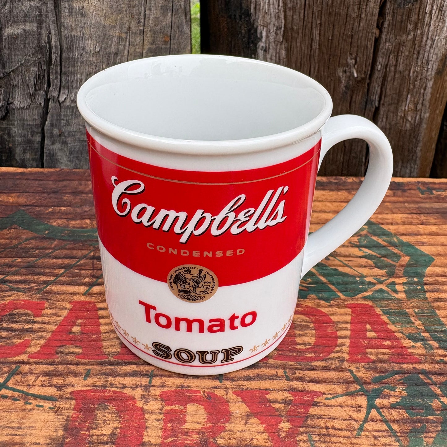 Campbell tomato soup mugcup