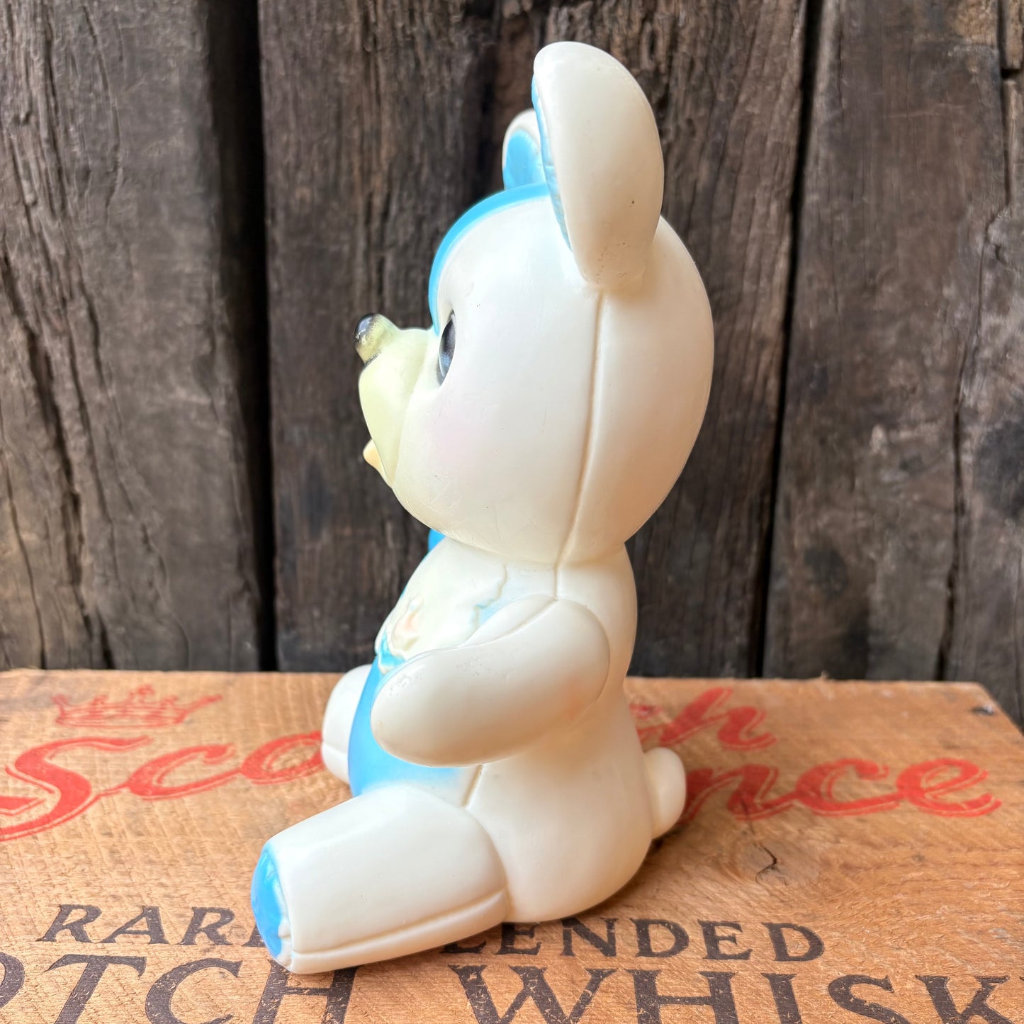 【1960s USA vintage】SANITOY Bear Toy