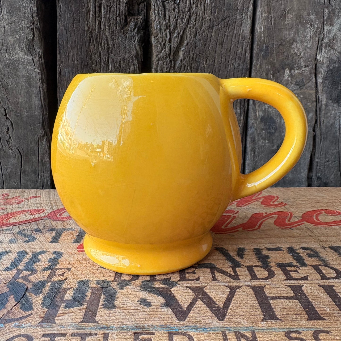 【1970s USA vintage】McCoy Smiley Face mugcup