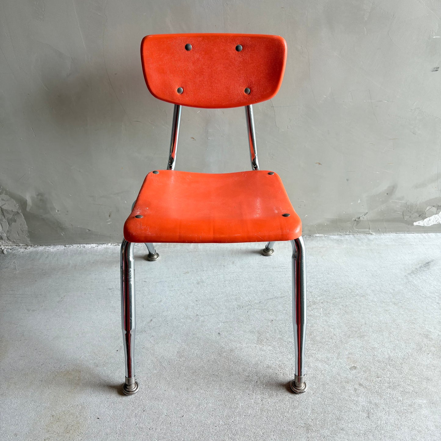 【USA vintage】VIRCO School Chair Orange