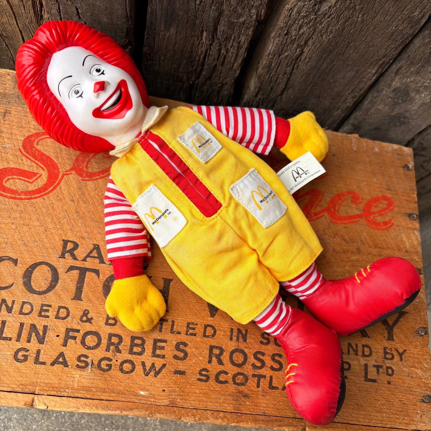 【1997】 Hong Kong McDonald’s Plush Doll  Ronald McDonald