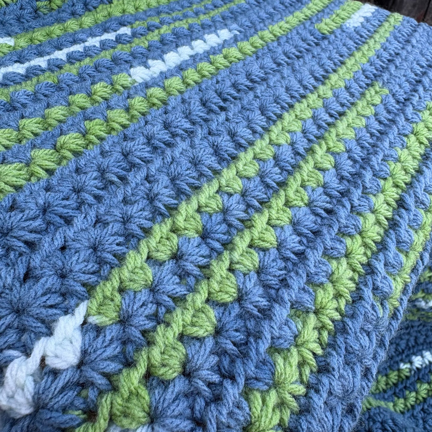 【 USA vintage】granny blanket