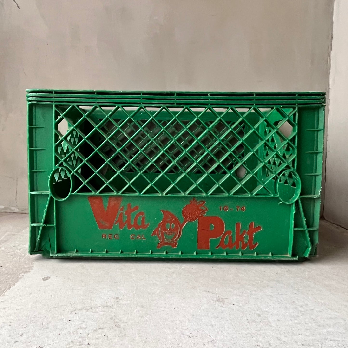 【USA vintage】Vita Pakt Juice プラスチック　コンテナ