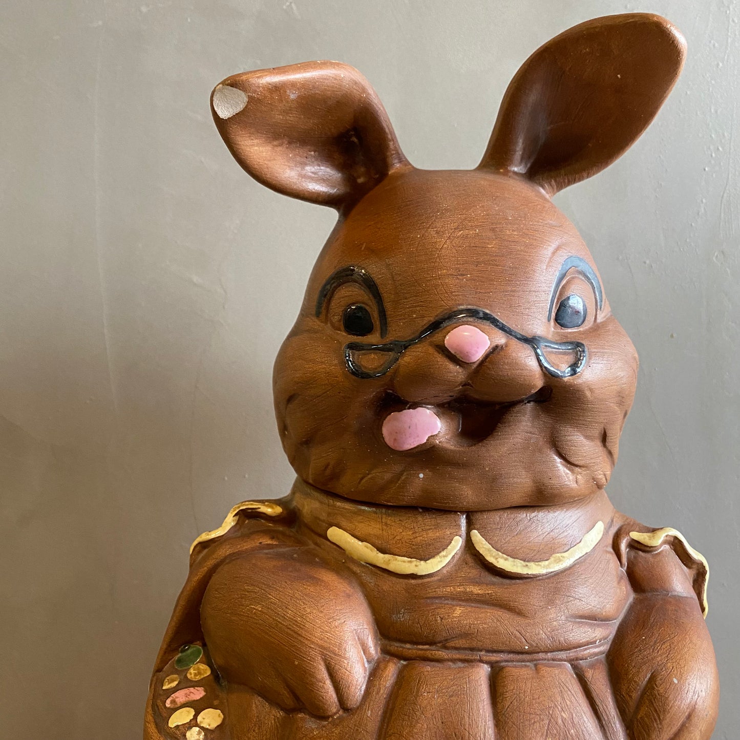 【1958 USA vintage】Easter bunny クッキージャー