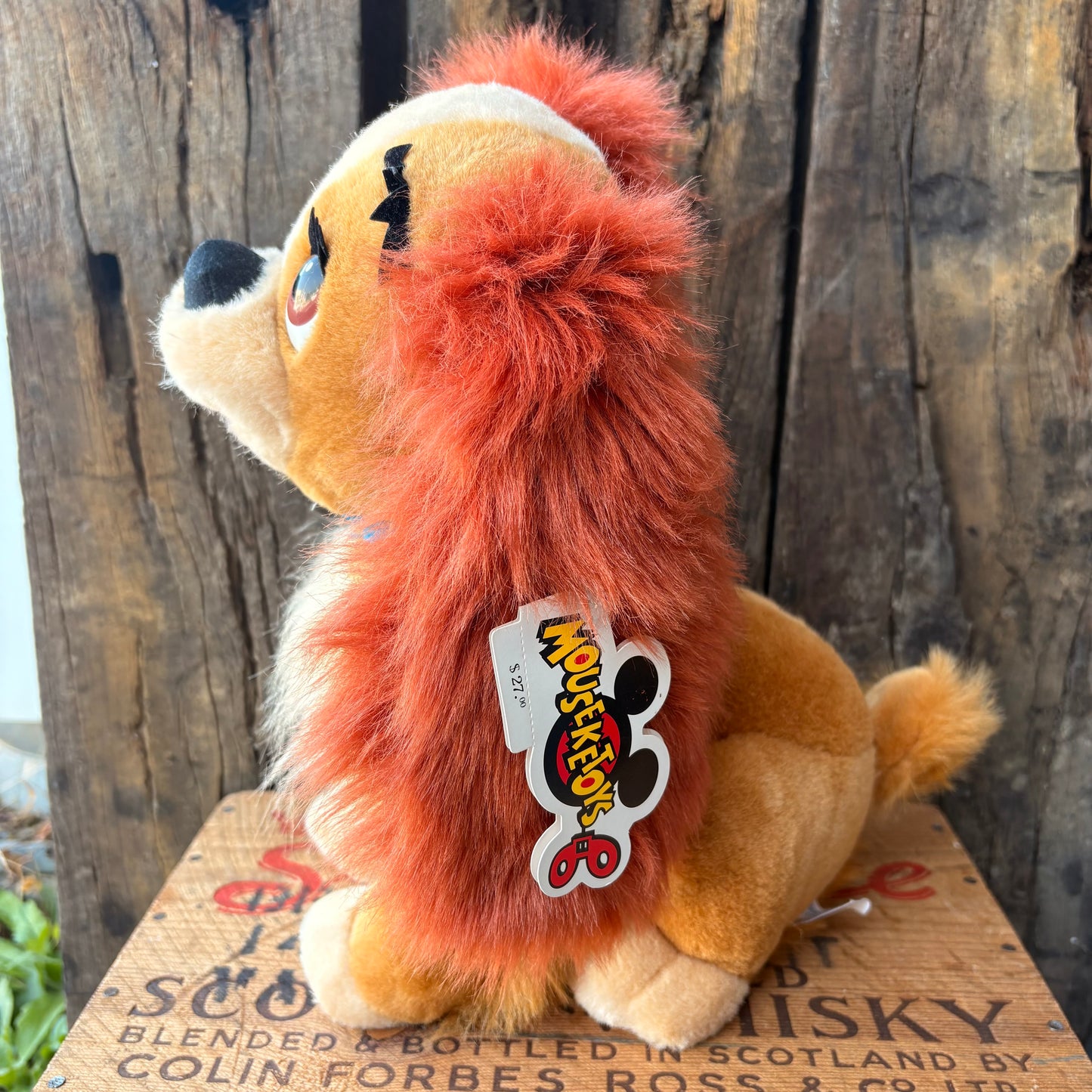 【vintage】Disney Lady and the Tramp Lady Plush Doll