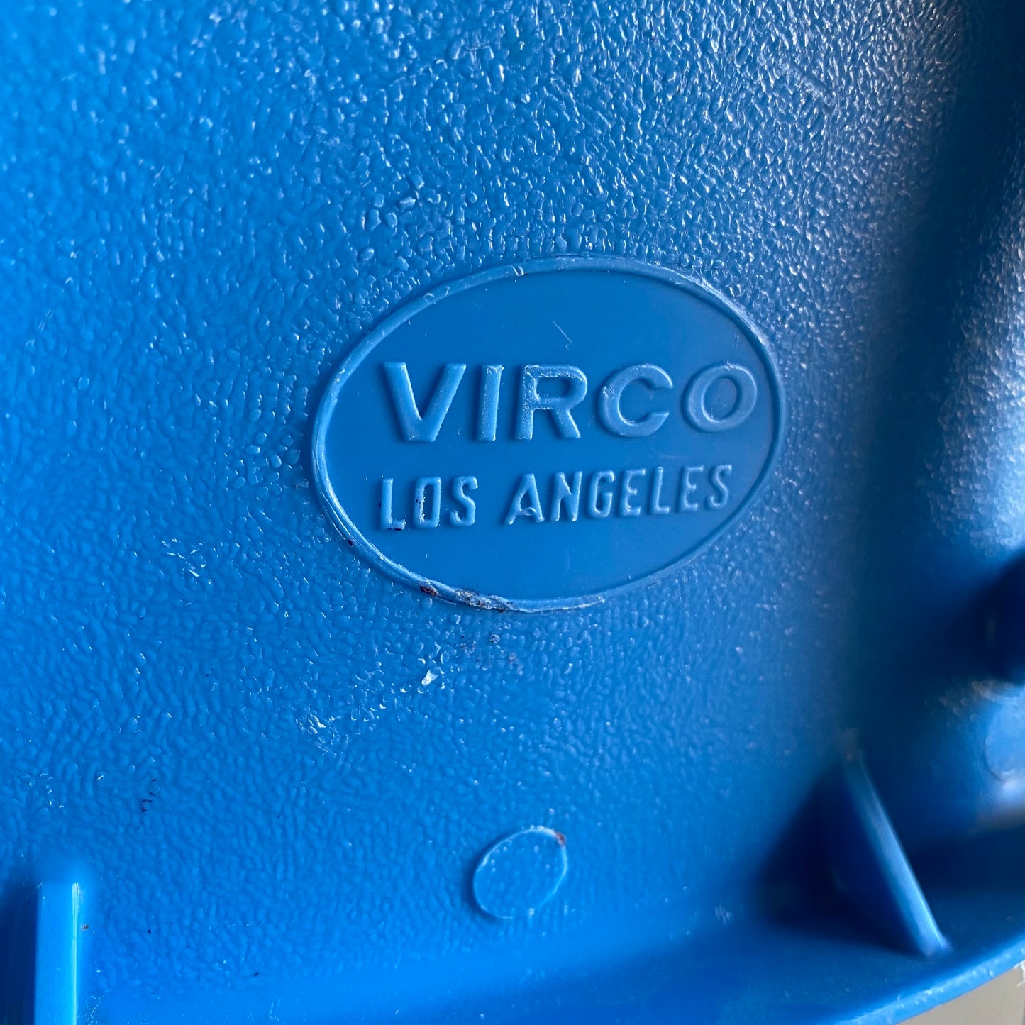 【USA vintage 】VIRCO kids chair blue S