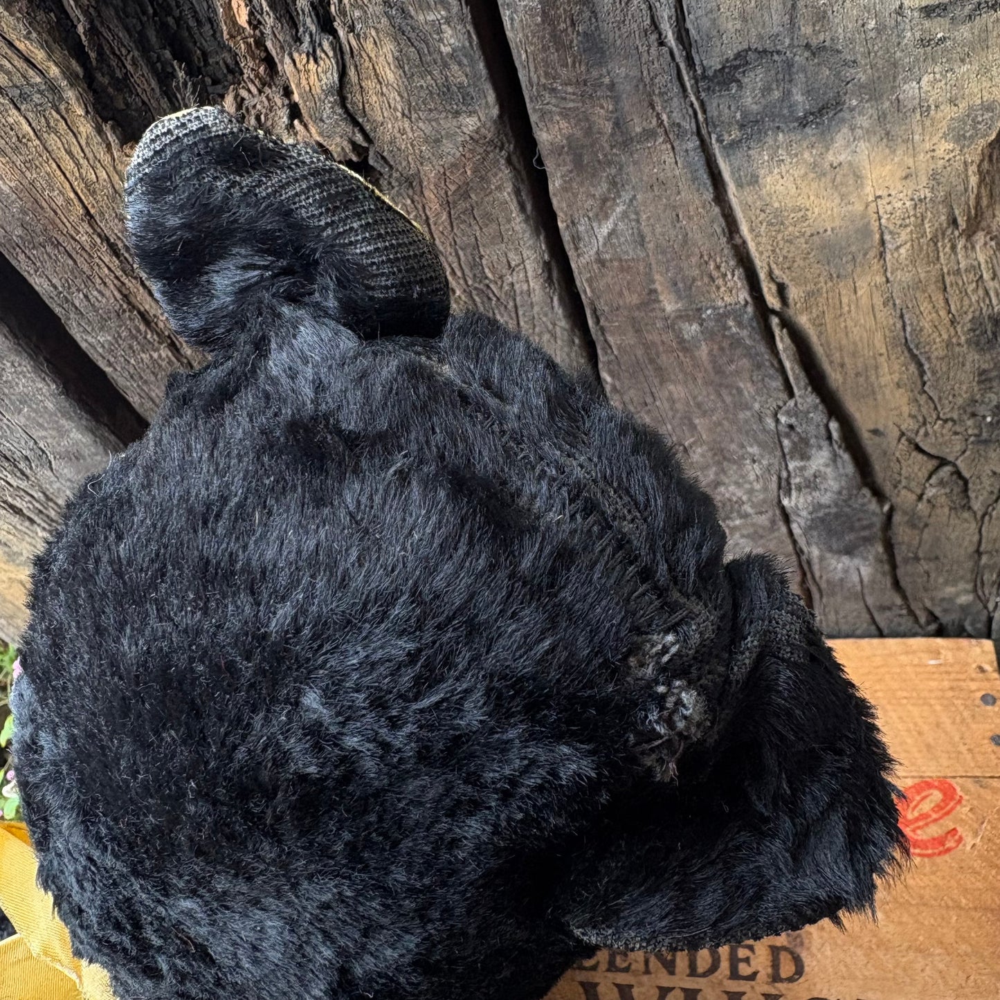 【1960s USA vintage】“Boo Boo Kitty” Black Cat Plush