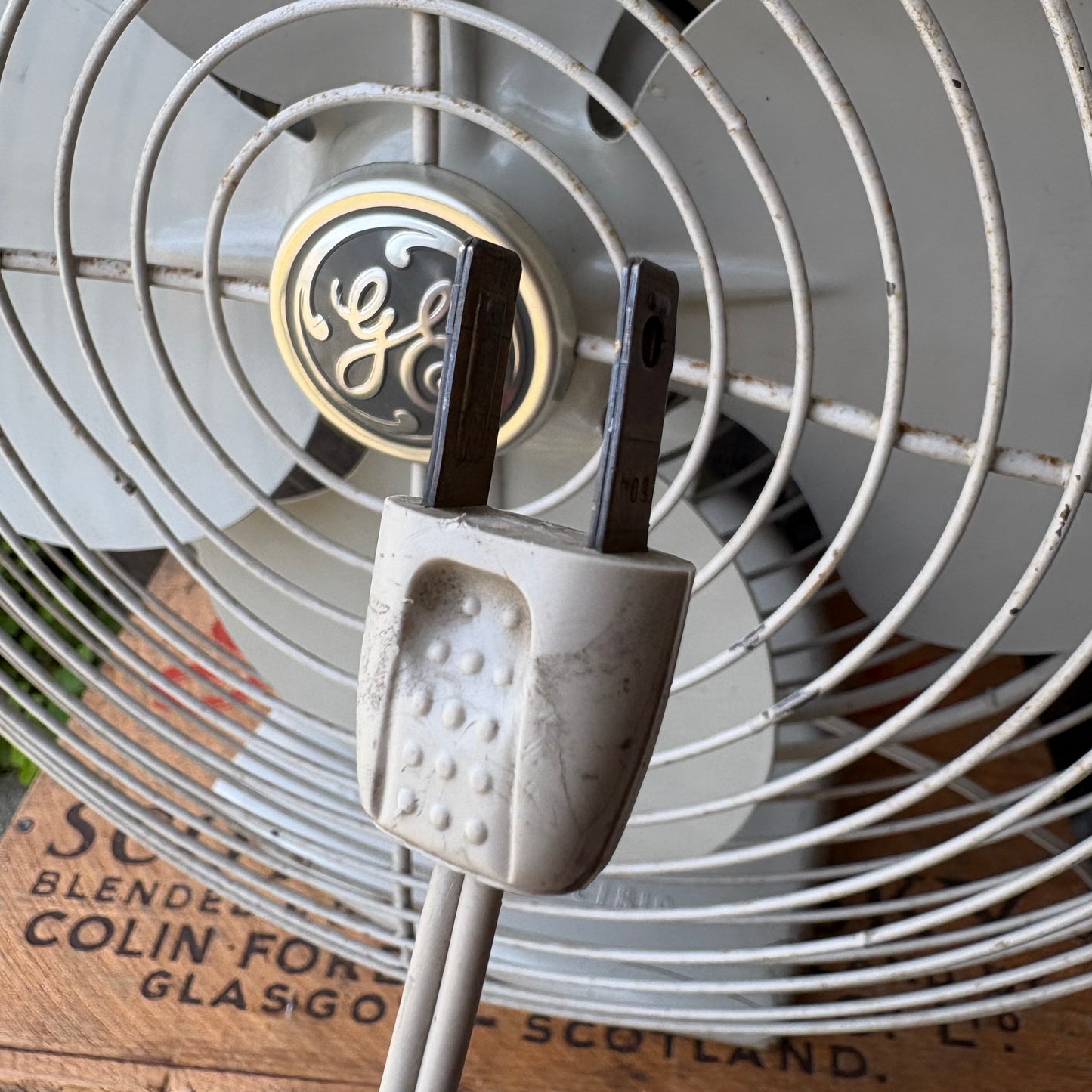 【1960s USA vintage】GENERAL ELECTRIC F12PG12 Fan